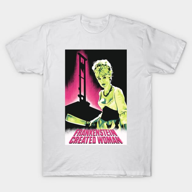 Frankenstein Created Woman Movie Art T-Shirt by PhilRayArt